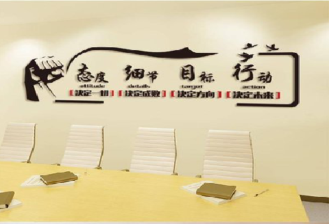 南安企业文化墙主要展示什么？