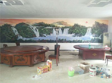 南安墙绘-写实风景