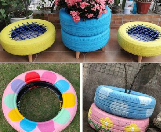 南安墙体彩绘-变废为宝