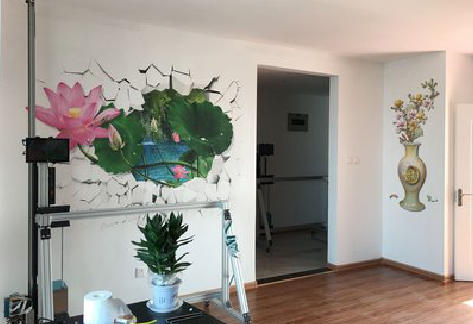 南安墙体彩绘相比墙纸的优势。