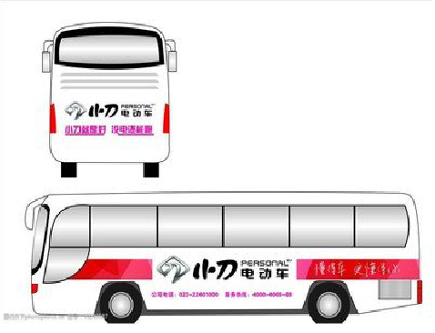 南安公交车身贴如何完美贴合？