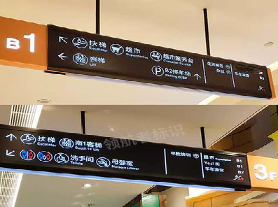 南安如何通过商场标识牌引导客流分布？