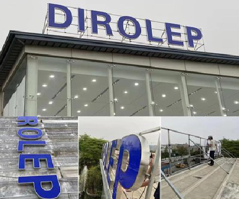 南安楼顶发光字安装的注意事项。